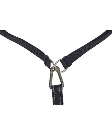 Trixie Dog Jogging Line with Belly Belt (M-L) - 1.10-1.50m 20mm - Ideal Leash for Medium to Large Dogs - Black/Graphite - Perfect for Sports & Activities - Buy Online on SooperMarket.com
