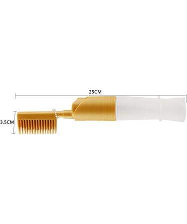 jklashfi 2X Hair Dyeing Comb Hair Dyeing Brush with Bottle DIY Combing Salon Dyeing Baking Oil Brush Hair Dye Tool - Buy Online on SooperMarket.com
