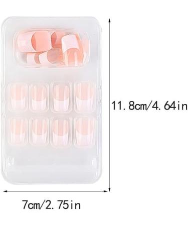 dijiusidy False Nail Perfect Matching Simple to Wear Fingernail Full Coverage Press Type Strong Viscosity Adjustable Paster Type 33 F741 Type 33 F741 - Buy Online on SooperMarket.com