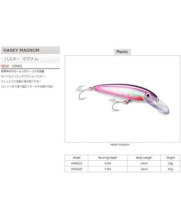 Rapala Husky Magnum 25 HMAG25S - Silver | High-Performance Fishing Lure - Buy Online on SooperMarket.com