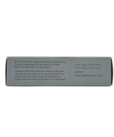 MERIT Bronze Balm Sheer Sculpting Bronzer Seine Brown - 1 oz | Best International Shipping - Buy Online on SooperMarket.com