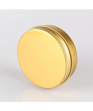 Zeoabsy 10 Pieces 100ml Gold Aluminum Empty Jars - Ideal for Storage & DIY Projects - Fast International Shipping - Buy Online on SooperMarket.com