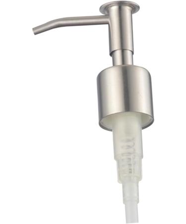 IMIKEYA 2 pcs Replacements Pump Bottle Shampoo Press Heads Steel for Head Silver Emulsion Stainless Shop Silverx2pcs 17x5.75cmx2pcs - Buy Online on SooperMarket.com