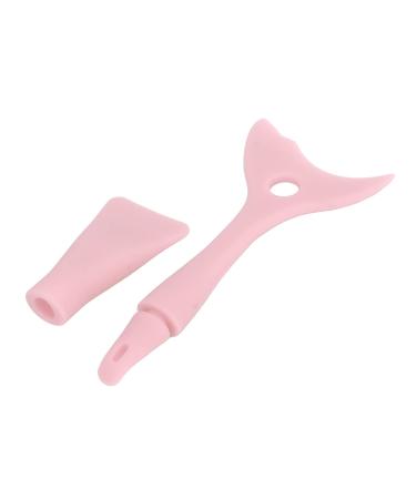 Multifunctional Silicone Winged Tip Reusable Eyeshadow Applicators Cat Shape Eye Liner Guide Template Lazy Quick Makeup Tool Suitable for Beginners and Experts Detachable Pink