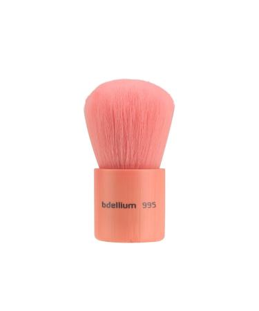 Bdellium Tools Professional Makeup Brush - Pink Bambu Series 995 Kabuki - With Soft Synthetic Fibers For Full Coverage Application (Pink 1pc)