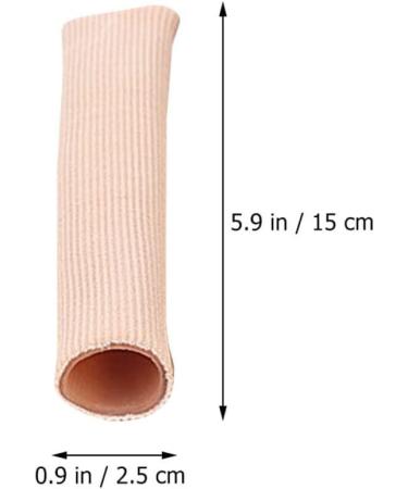 24pcs Nylon Sleeves Cushion Care for Corns, Calluses, and Blisters - Skin Colour (15x2.5cm x 4) - Buy Online on SooperMarket.com