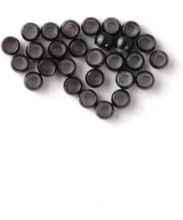 800pcs Black Silicone Lined Nano Rings for Nano Tip Hair Extensions - Micro Nano Beads - Buy Online on SooperMarket.com