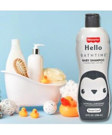 Hello Bathtime Baby Shampoo - Paraben & Dye Free Hypoallergenic 10 Fl Oz - Gentle Care for Your Baby - Buy Online on SooperMarket.com