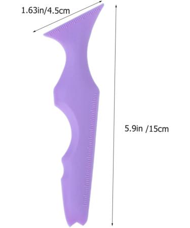 PLAFOPE Blue Eyeliner Pencil 3pcs Silicone Beauty Ruler Purple Tools Silicone Eyeliner Stencils Lipstick Wearing Cosmetic - Buy Online on SooperMarket.com