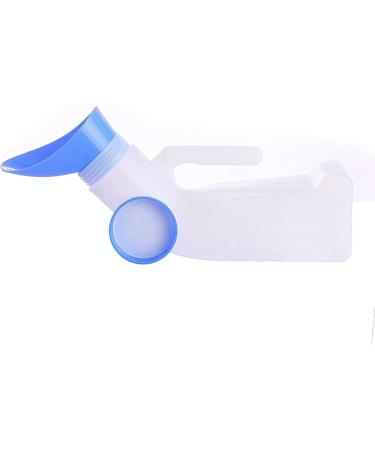 Florencey 2 Packs Unisex Spill Proof Urinal for Men and Women with Screw Lid Urinal Funnel for Travel Outdoor - Buy Online on SooperMarket.com