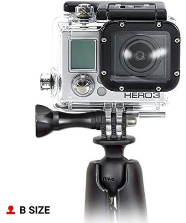 RAM Mounts RAP-B-202U-GOP1 Action Camera Universal Ball Adapter - B Size 1 Ball - Buy Online on SooperMarket.com