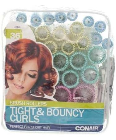 Conair Brush Rollers 36-Piece Set for Effortless Curls & Body - Buy Online on SooperMarket.com