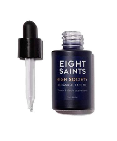 Eight Saints High Society Botanical Face Oil  Natural and Organic Anti Aging Facial Oil with Marula Oil  Vitamin E  and Neroli Oil  1 Ounce
