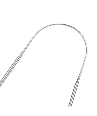 Stainless Steel Tongue Scraper - Effective Bad Breath Treatment for Adults | Robust Metal Tongue Cleaner for a Fresh Mouth - Buy Online on SooperMarket.com