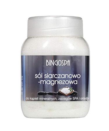 Sulphate and magnesium bath salt for mineral baths compresses and peelings 1250 g BINGOSPA