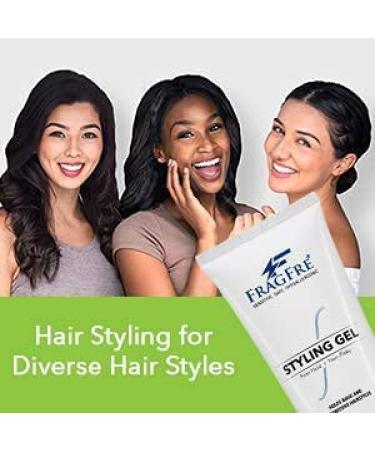FRAGFRE Firm Hold Hair Gel 8 oz - Fragrance Free, Paraben Free, Hypoallergenic Styling Gel - Vegan & Gluten Free - Non-Irritating Formula - 1 Pack, 8 Fl Oz - Buy Online on SooperMarket.com