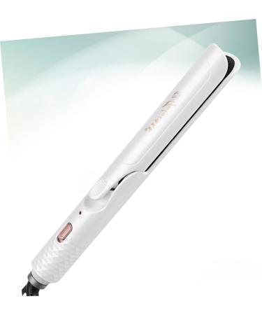 PLAFOPE 1pc Curling Iron Curling Wand Hair Straightening Comb Electric Hot Comb Hair Curlers White US Plug White - Buy Online on SooperMarket.com