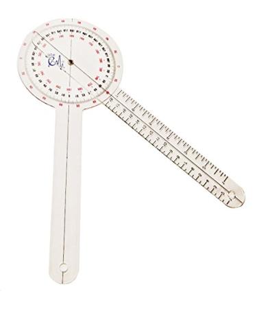 EMI Plastic 12" Goniometer 360 Degree Isom - 12" EGM-422