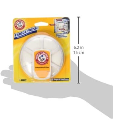 Arm & Hammer Fridge Fresh Baking Soda Disc (Pack of 2) - Church & Dwight - Buy Online on SooperMarket.com