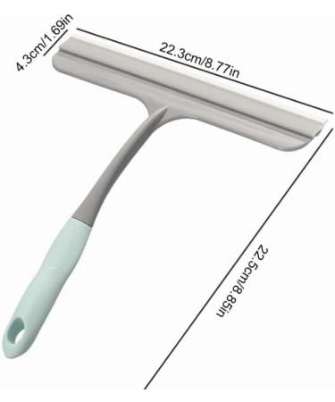 Glass Cleaner Home Glass Scraper Car Window Cleaning Floor Tile Wall Washing Brush Wiper For Bathroom Kitchen Car Furniture Grey - Buy Online on SooperMarket.com