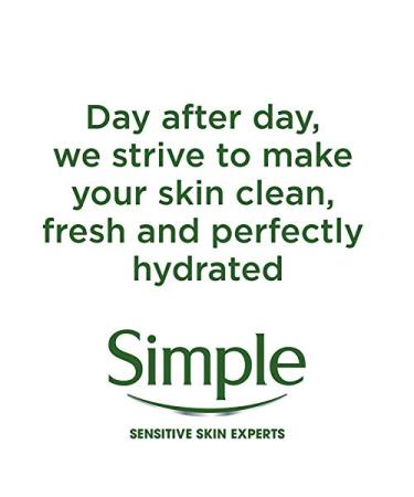 Simple Water Boost Hydrating Cleansing Wipes - 6 Packs of 25 Wipes (150 Wipes Total) - Buy Online on SooperMarket.com
