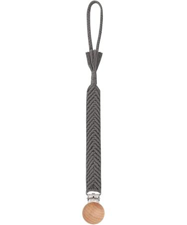 WT-DJJK Crochet Pacifier Chain | BPA-Free Baby Clip Holder - Woven Cotton Rope Teething Toy - Buy Online on SooperMarket.com