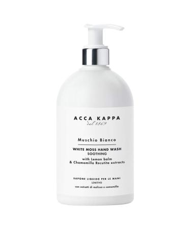 Acca Kappa White Moss Hand Wash 300ml - Luxury Italian Hand Soap for All Skin Types | Shop Internationally - Buy Online on SooperMarket.com