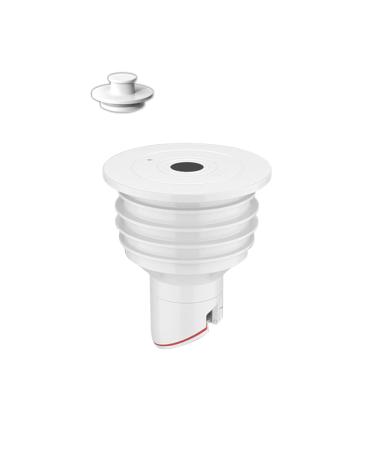 Upgraded Drainages Solution Washing Machines Seal Rubber Drainages Seal Rings for Blocking Odors & Obstructions Drain Seal White 60 to 65mm