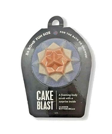 Da Bomb Cake Blast Foaming Body Scrub With Surprise Inside Almond Buttercream