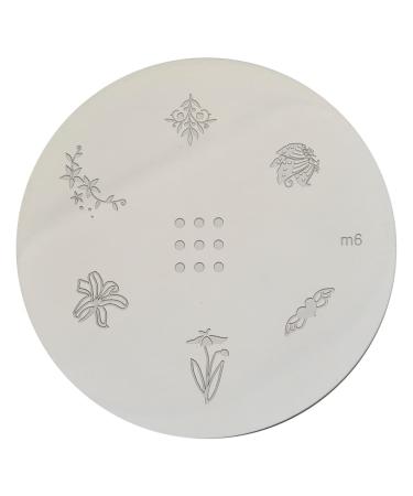 Konad stencil stamping stamping stencil M06