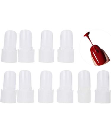 Nail Polish Protector Finger Nail Tips - 10Pcs/set Manicure Varnish Cover Shield - Buy Online on SooperMarket.com