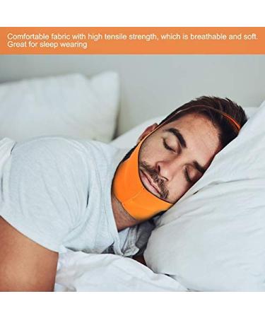 V Face Line Belt | Face Slimming Chin Lift Up Anti Wrinkle Sleep Strap - Orange - Buy Online on SooperMarket.com