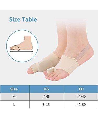 Silicone Hallux Valgus Corrector and Toe Separator - Bunion Orthopedic Corrector Set with Toe Correction Belt for Day and Night Wear - Buy Online on SooperMarket.com