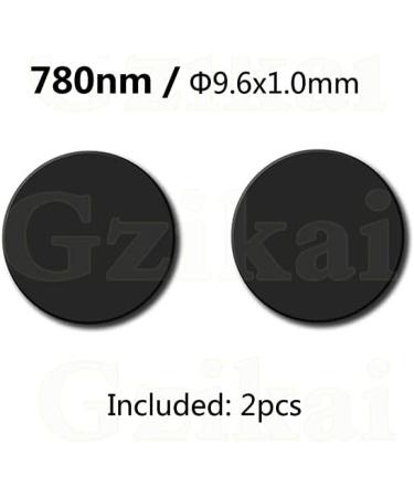 Gzikai 9.6mm 1.0mm 780nm Optical Filter Infrared Cold Mirror for Sports Camera DIY Modified GoPro Hero5/6/7 YI 4K+/RX0 Black - Buy Online on SooperMarket.com