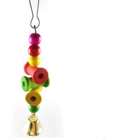 7-Piece Parrot Toys Set - Swing Toys Wooden Ladder & Rope Bars for Small to Medium Birds | Durable & Fun Bird Enrichment - Buy Online on SooperMarket.com