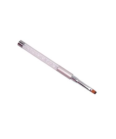 EXCEART Nail Paint Marker Nail Liner Pens Nail Dotting Pen Nail Art Dotting Pen Nail Art Pen Nail Drawing Pen Nail Marker Pen Acrylic Nail Brush Manicure Tools Embellishment Pen Crystal medium Silver