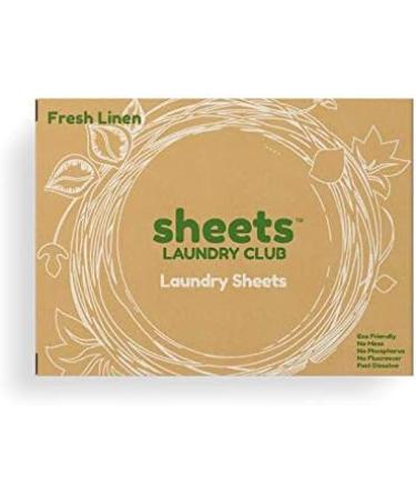 Sheets Laundry Club All In One Laundry Kit: 50 Fast Dissolving Fresh Linen Sheets, Lavender Scent Booster, Plant Based Dryer Sheets - Buy Online on SooperMarket.com