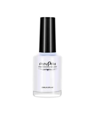 Peel Off Protective Nail Polish Manicure Liquid Tape Spill-proof Gel Tearable Nail Care Tool 15ml White white 15m