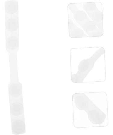 HAPINARY 10 Pcs Mask Hook Earrings - Tab Regulator Holder & Protection - Silica Gel White for Comfortable Wear - Buy Online on SooperMarket.com