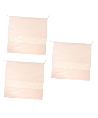 Baluue 3 Pcs Hair Dryer Storage Bag Portable Hair Dryer Travel Blow Dryer Shoe Drawstring Bag Suede