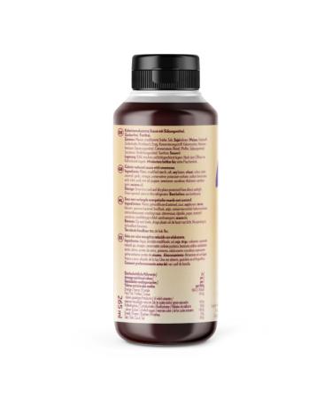 Gymqueen Mamma Mia Zero Sauce 265ml - Low Calorie Teriyaki Topping | Healthy Reduced Fat Flavor for Dishes - Buy Online on SooperMarket.com