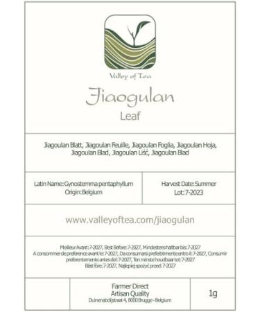Jiagulan Jiaogulan Tea Organic Jiaogulan Plant Gynostemma Tea Organic Gynostemma Organic Gynostemma Pentaphyllum Tea - Buy Online on SooperMarket.com