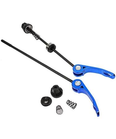Free-fly MTB Quick Release Bicycle Skewer Set - Front and Rear Mountain Bike Skewers in Blue - Buy Online on SooperMarket.com