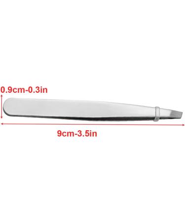 Dajidafu Hair Tweezers Stainless Steel Mirror with Matte Finish Easy to Grip Handy Comfortable Ergonomic Precision Eyebrow Clip - Buy Online on SooperMarket.com
