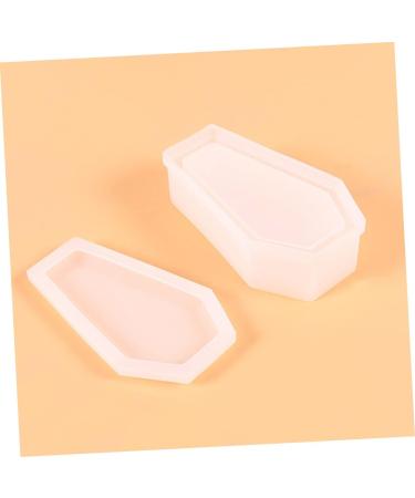 ABOOFAN 1 Set Epoxy Coffin Mold Halloween Decor Resin Mold Decorative Diy Decorative Mold Self Made Props - Buy Online on SooperMarket.com