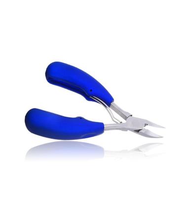 kawehiop Stainless Steel Nail Trimmer Women Men Adults Safety Pedicure Tool Salon Personal Care Household Travel Accessories Blue