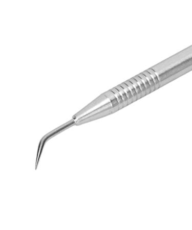 Professional Eyelash Art Tool Set - Stainless Steel Tweezers Mirror & Pickup Sticks for Salons - Silver - Buy Online on SooperMarket.com