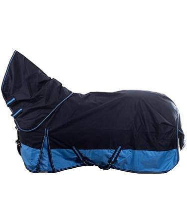 Buy RL24 Weiddecke Full Neck 600D Nylon Waterproof Winter Blanket for Horses - Blue/Baby Blue 145 cm (300g/m ) - Buy Online on SooperMarket.com