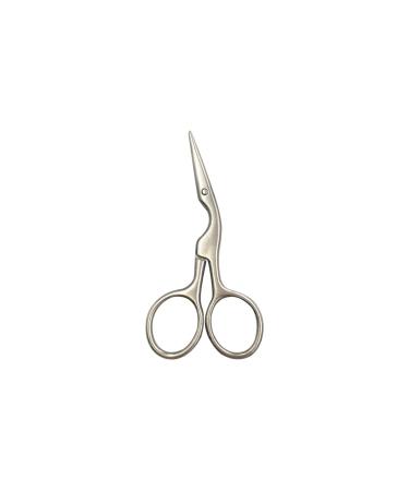 TEMKIN Nose Hair Trimmer Stainless Steel Mini Portable Curved Mustache Nose Ear Hair Remover Scissor Trimmer Trimmers