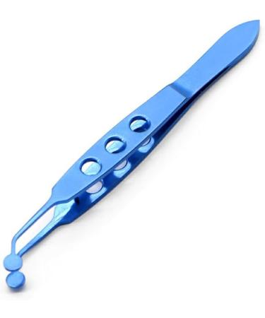 Dajidafu Stainless Steel Eyelid Tweezers Non-Slip Handheld Eye Lid Cleaning Clips Clamps Facial Beauty Devices Salon Accessories Large Round Tip - Buy Online on SooperMarket.com